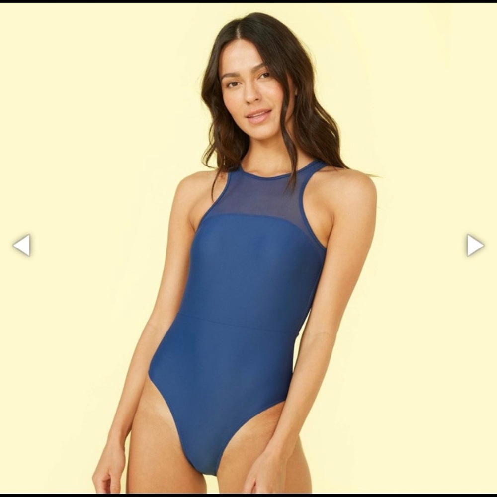 NEW summersalt mesh freestyle one piece swimsuit